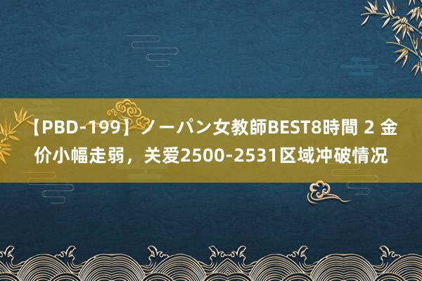 【PBD-199】ノーパン女教師BEST8時間 2 金价小幅走弱，关爱2500-2531区域冲破情况